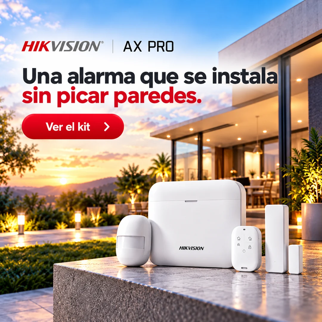 Hikvision AX PRO: una alarma que se instala sin picar paredes. Ver el kit