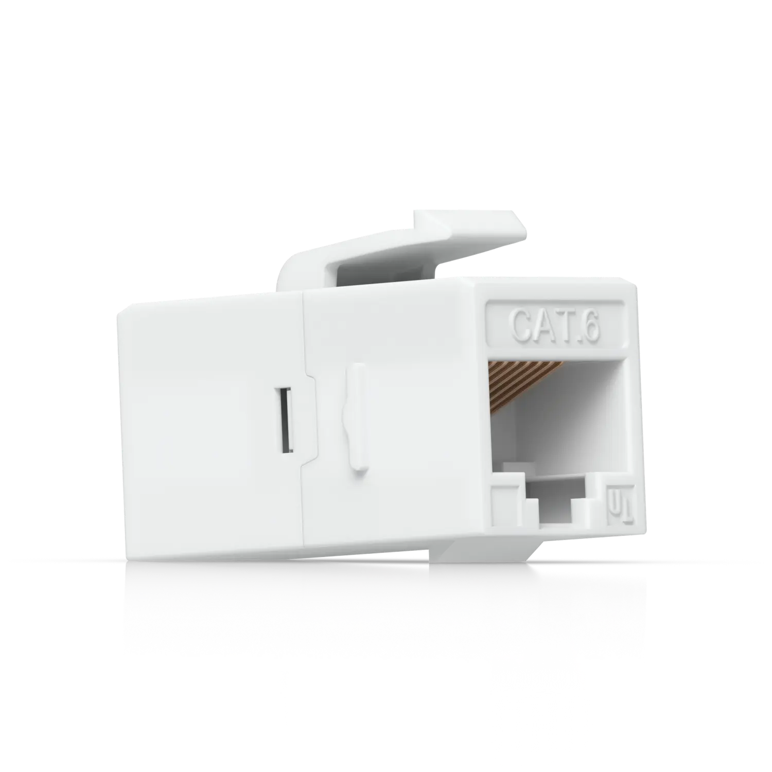 [UBT-UACC-Keystone-Coupler-C6] Acoplador Keystone Cat6 UniFi — Pack 12 Unidades | Snap-In para Patch Panel | Conector Paso Hembra RJ45 Gigabit