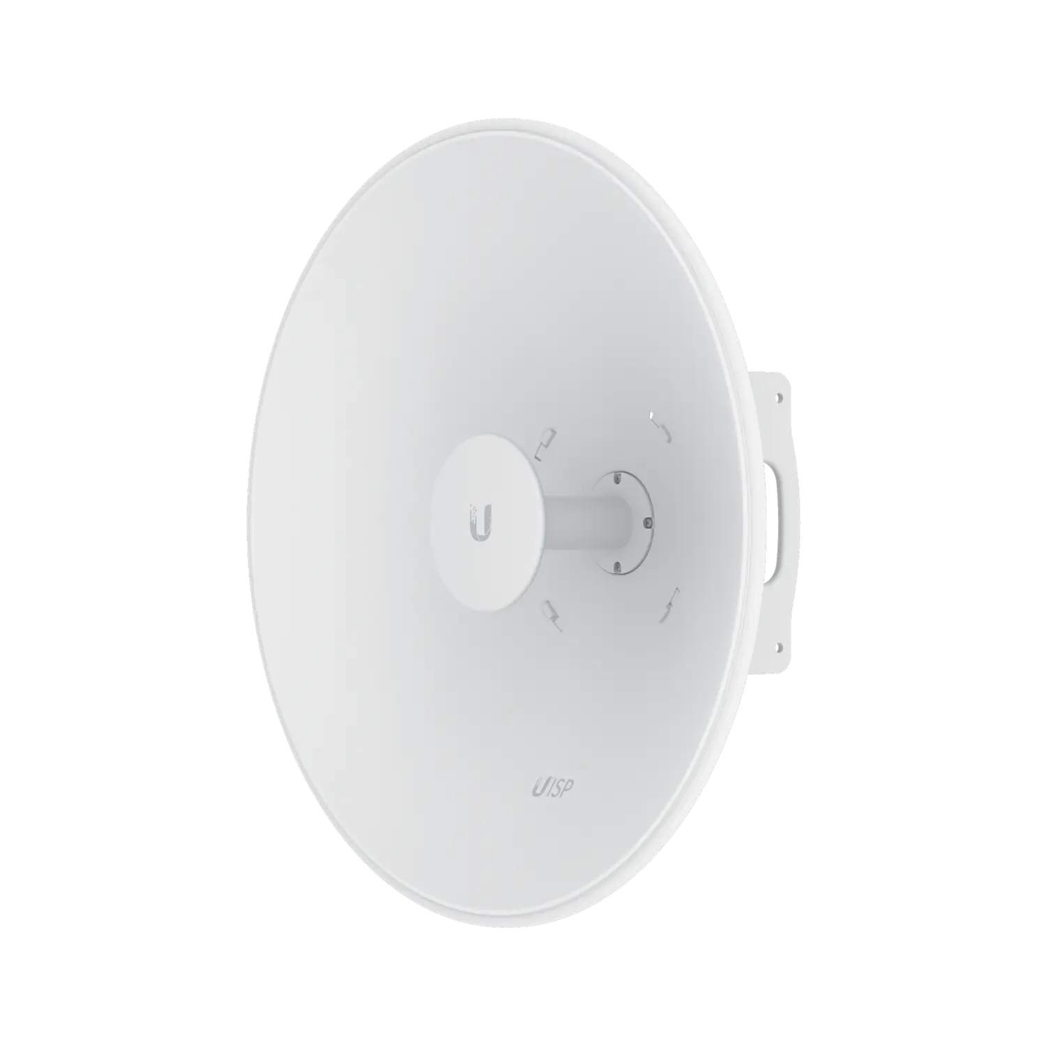 [UBT-UISP-DISH] UISP Dish | Antena Parabólica PtP 5 GHz 30 dBi · 30+ km · Frecuencia Amplia 5.15–6.875 GHz · IPX6 · Compatible AF-5XHD y RP-5AC