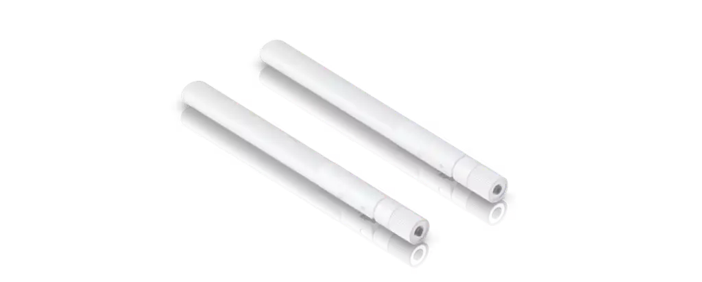 [UBT-UACC-UK-Ultra-Omni-Antenna-AO] Antena Omnidireccional Ubiquiti UACC-UK-Ultra-Omni-Antenna-AO — Par de Antenas 360° Doble Banda (2.4 / 5 GHz) para Access Point UniFi UK-Ultra
