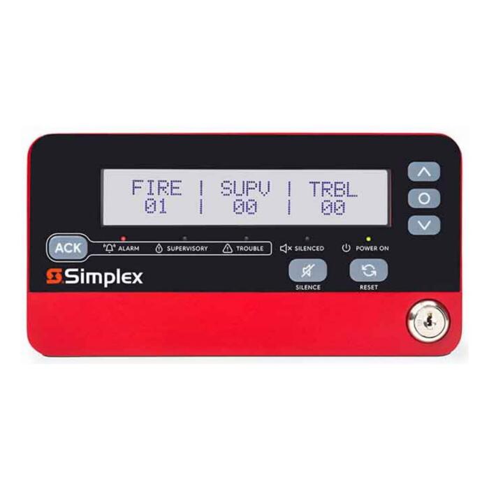 [SPL-2606-9101] Anunciador remoto de pantalla LCD, "Foundation". Simplex