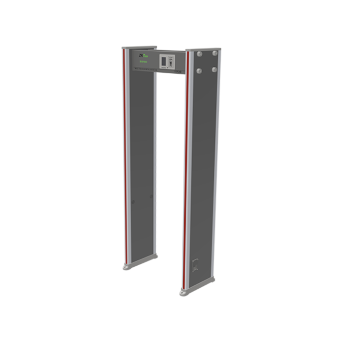 [ZKT-ZK-D2180] Arco Detector de Metales ZKTeco ZK-D2180 de 18 Zonas — 256 Niveles de Sensibilidad, Conteo de Personas y Enlace con Torniquete para Control de Seguridad en Accesos
