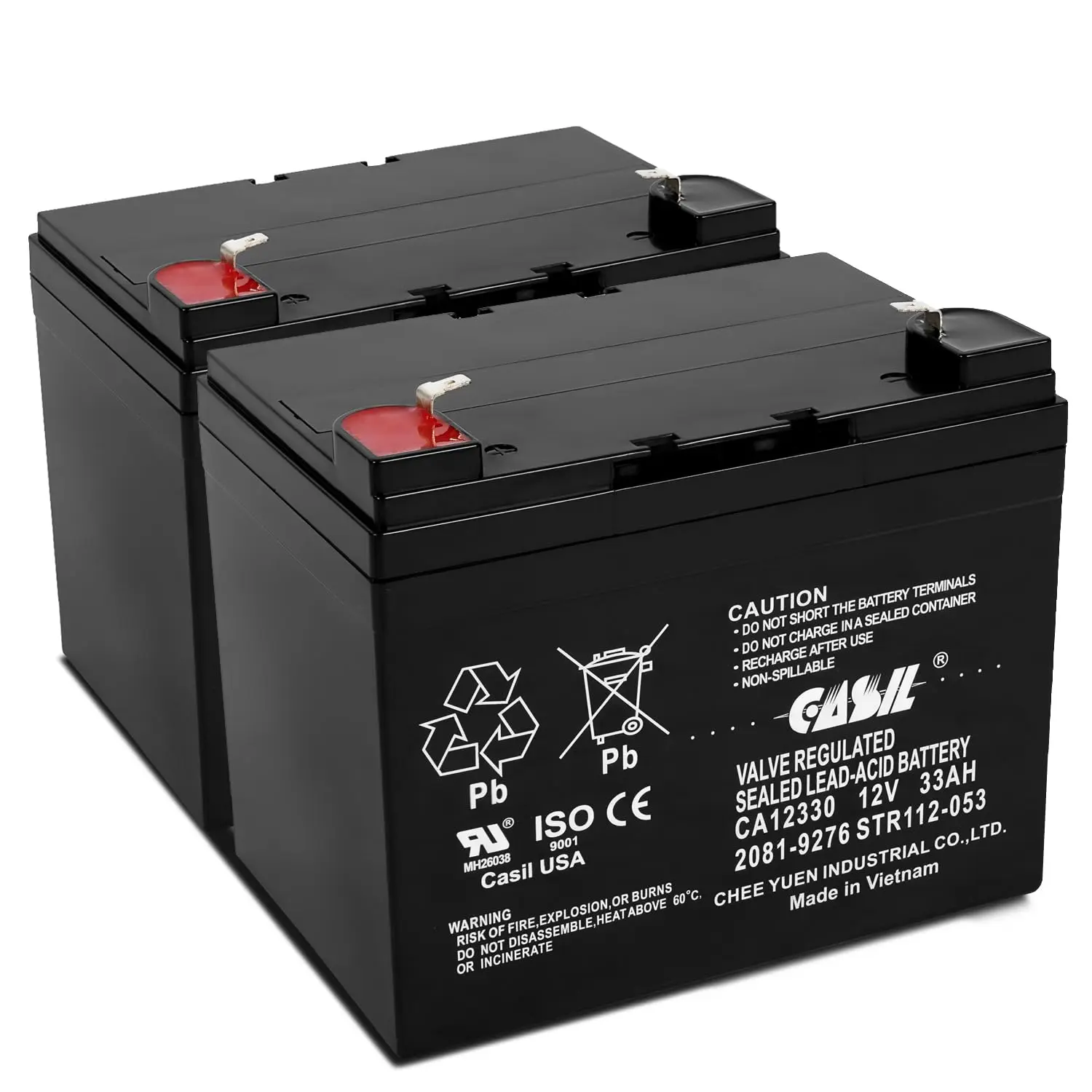 [SPL-2081-9276] Batería 12 Voltios, 33 AH, UL. Simplex