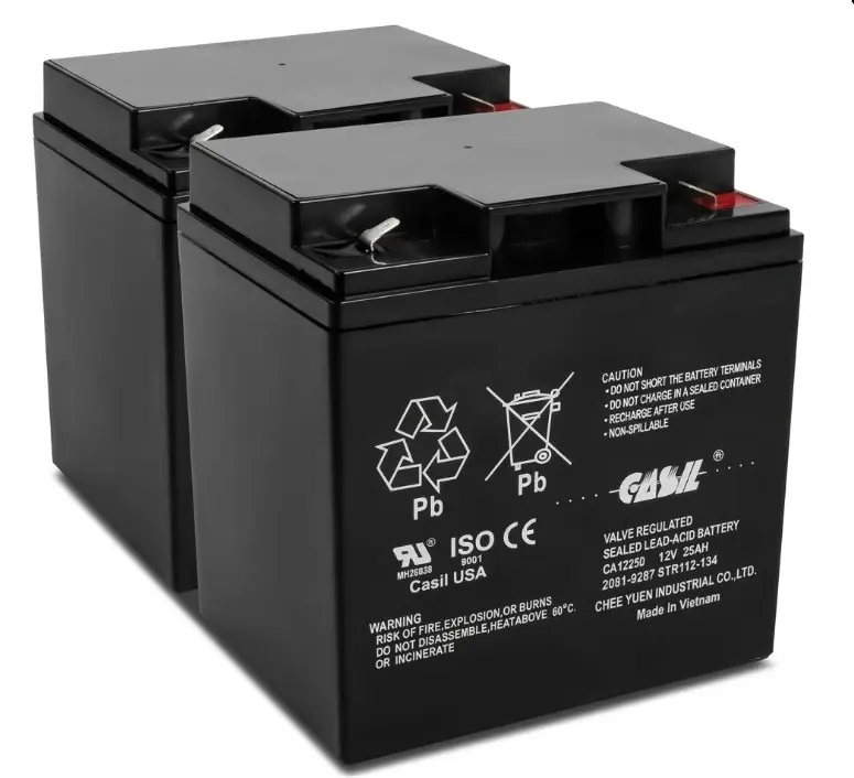 [SPL-2081-9287] Batería 12Voltios, 25A, UL. Simplex