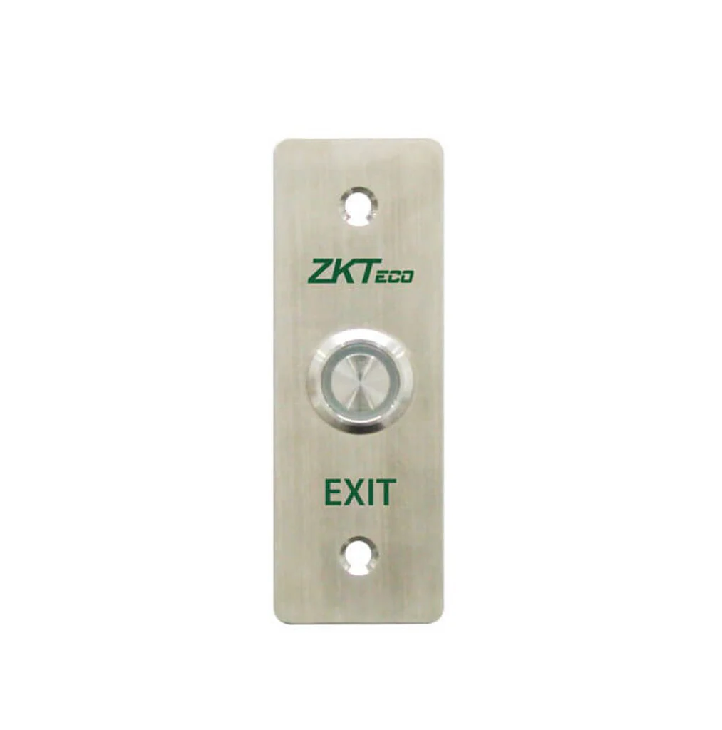 [ZKT-EB101] Botón de salida mecánico ZKTeco EB101 en acero inoxidable