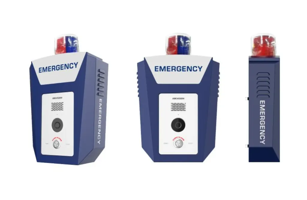 [HIK-DS-PEA2-21] Estación de Emergencia IP Hikvision DS-PEA2-21 con Audio Bidireccional y Botón de Pánico