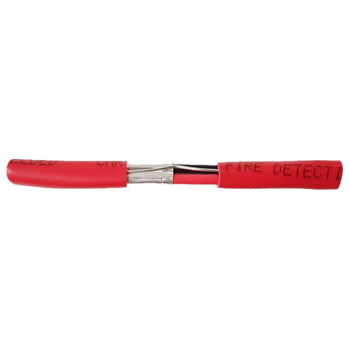 [IFL-CAF2X16SFPLR] Cable para alarma contra incendio, 16AWG/2 hilos, con shield, carrucha de 305 metros. Iflux.