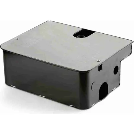 [ENT-CUBIC6C] Caja de cimentación pequeña con tapa empotrada. NACUBIC6C.
