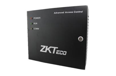 [ZKT-CASE04-MB] Gabinete Metálico ZKTeco CASE04-MB para Paneles inBIO — Con Indicador LED y Cerradura con Llave para Instalaciones de Control de Acceso Ordenadas y Protegidas
