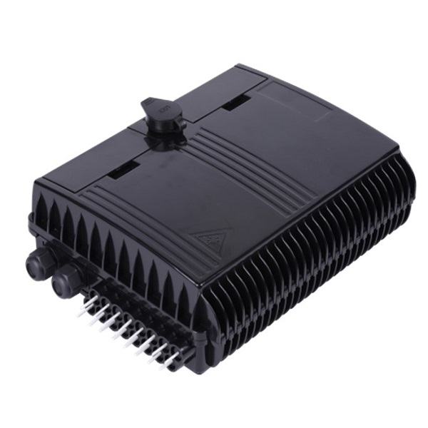 [CBL-OTB-0616AOHK-R] Caja de terminación óptica ABS para 16 fibras, 1 bandeja, 16 puertos SC, exterior, sin conectores