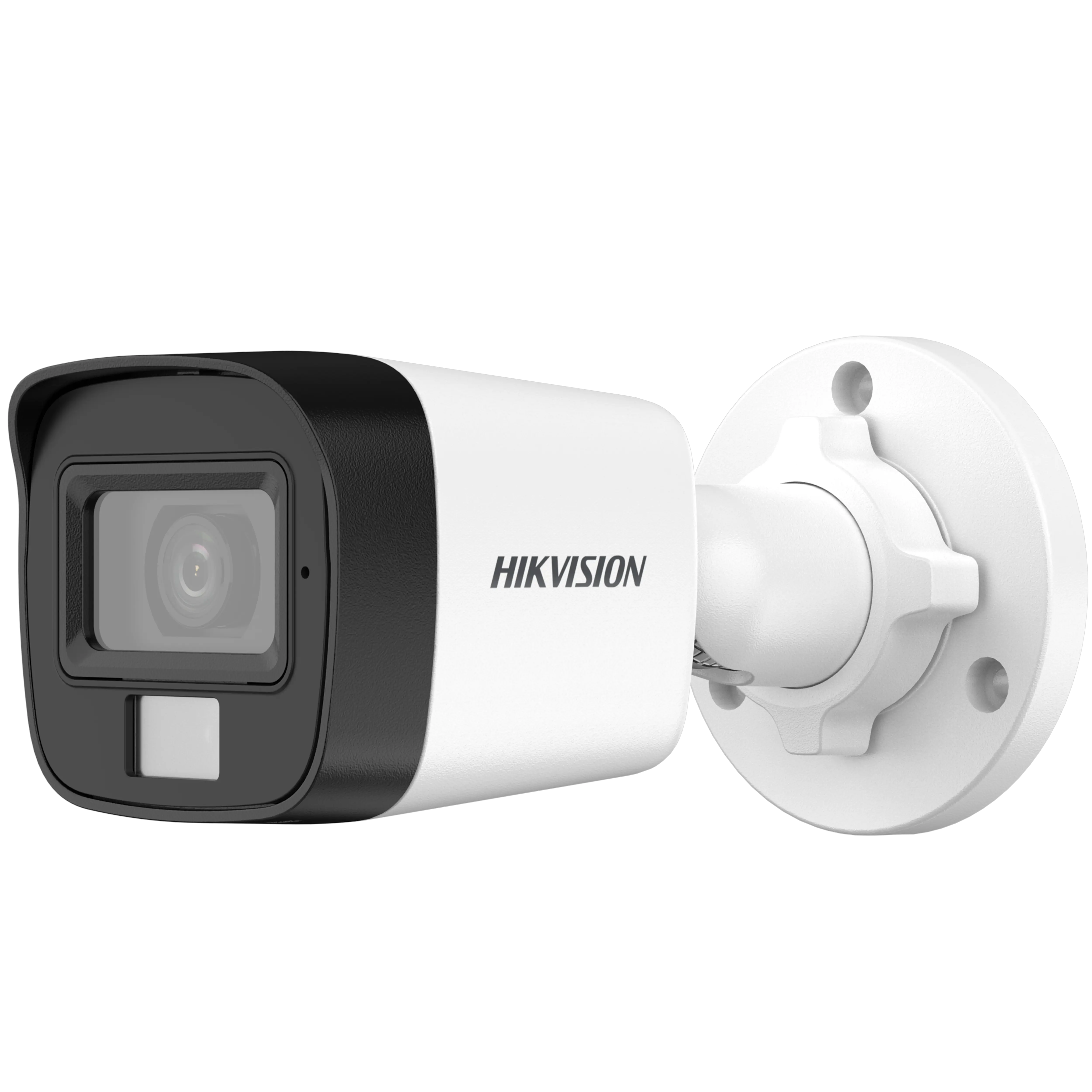 [HIK-DS-2CE16K0T-LFS(2.8mm)] Mini Bullet Analógica 3K 2.8 mm con Micrófono | IP67 · 4 en 1