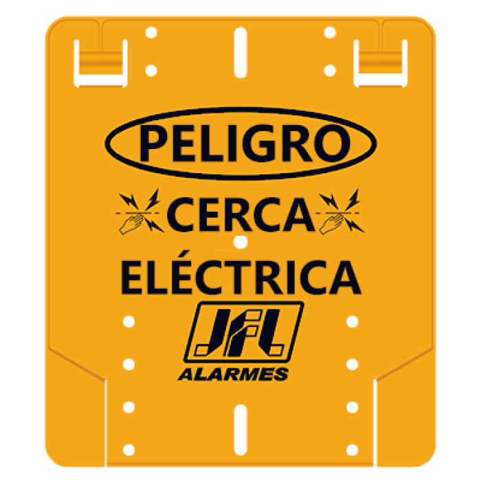 [JFL-JFL-ESP] Cartel de advertencia electrificador JFL español Exp.