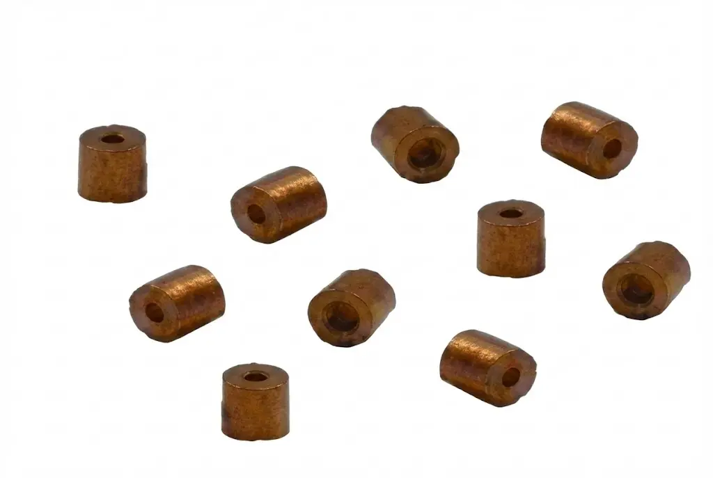 [ANS-24919] Casquillo de Tope (wire rop). Asegura los puntos de conexión del cable de acero, en sistemas de R-102. ANSUL