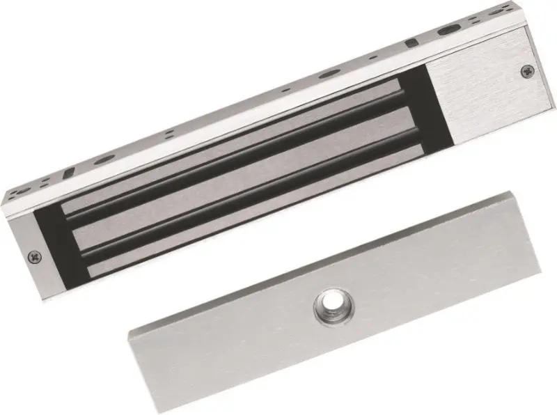 [HIK-DSK4H258S] Cerradura magnética Hikvision de 250 kg, 12/24 VCC con LED