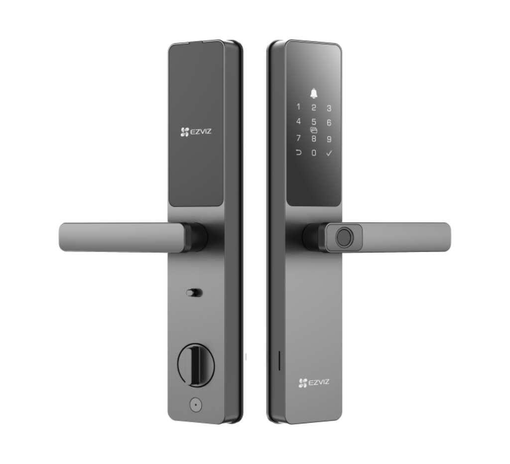 [EVI-CS-DL05-R100-WBCP-GRM] Cerradura tipo smart con huella digital DL05