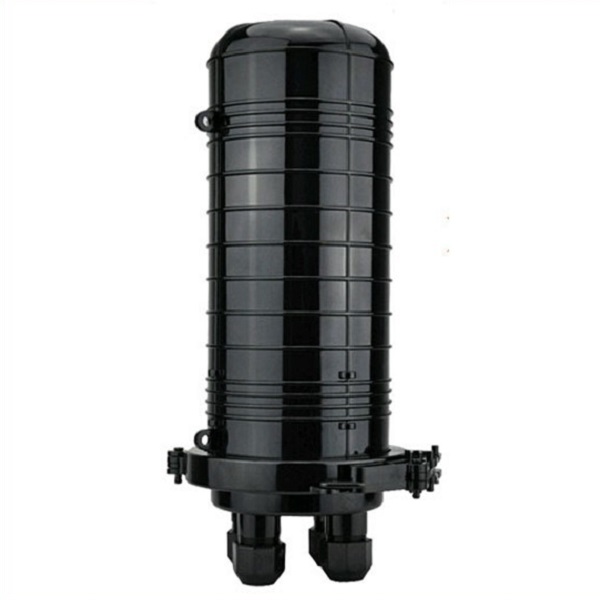 [CBL-OSCV-120] Cierre de empalme vertical IP68 para 120 fibras, 5 bandejas de 24F, puertos 4×20 mm y 1×30 mm, montaje en poste o pared