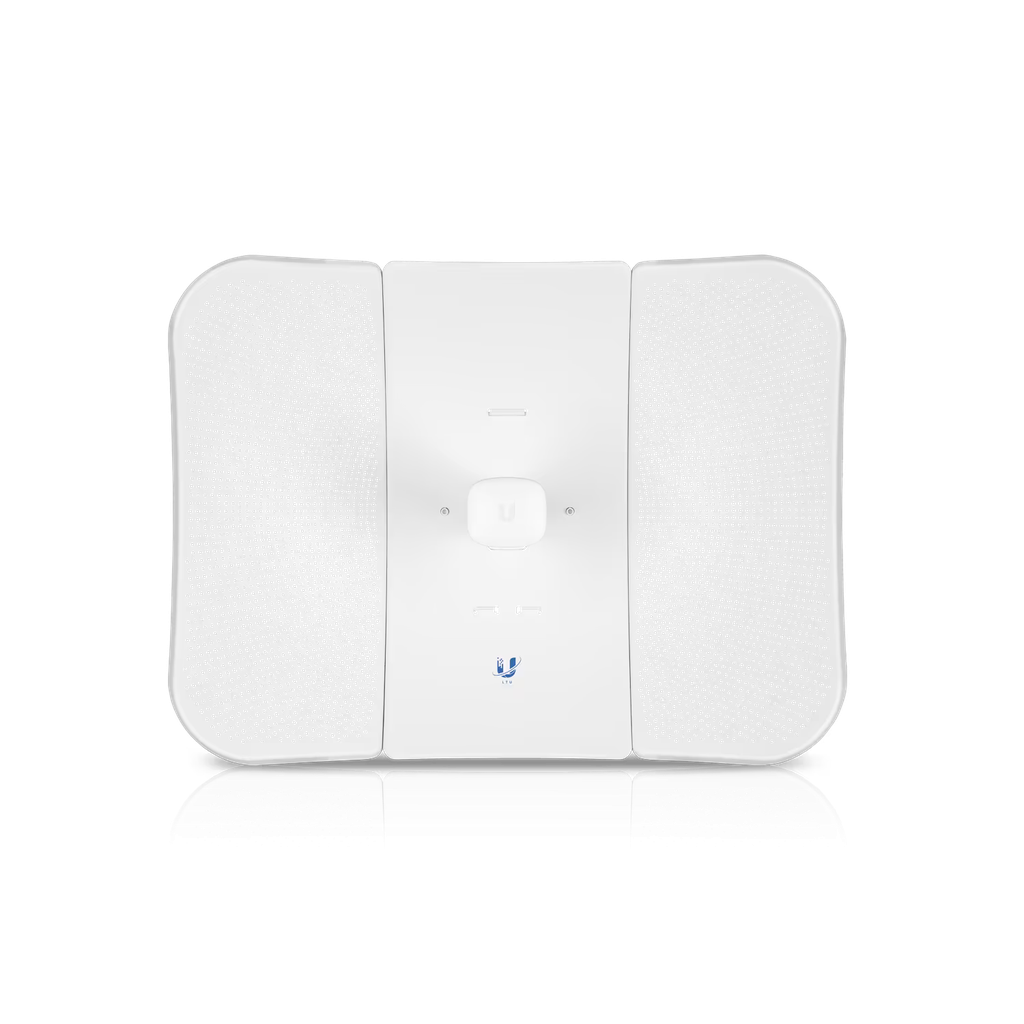 [UBT-LTU-LR] LTU Long Range | CPE PtMP 5 GHz 26 dBi 900+ Mbps 30+ km · Máxima Distancia · GbE PoE
