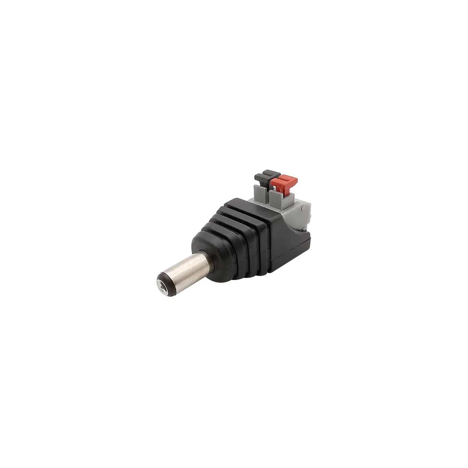 [IFL-ZK52-A] Conector DC 12V Macho Prensa (LA). Iflux