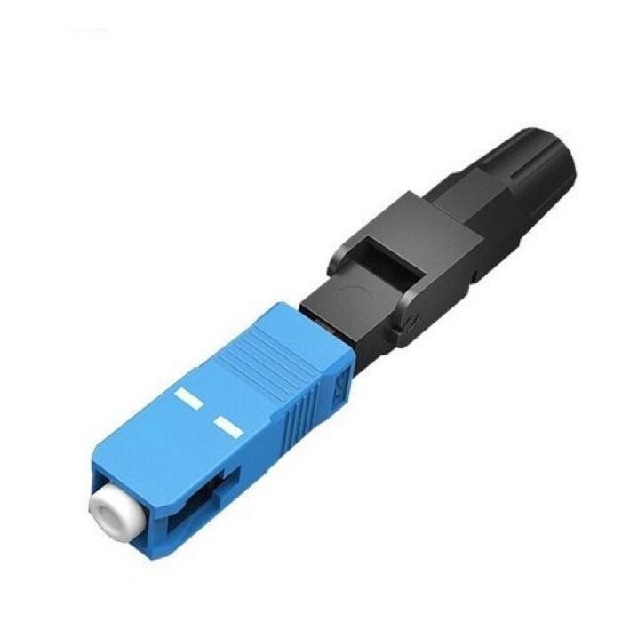 [CBL-OCF9SCNSU] Conector rápido SC/UPC 9/125 para cable plano 2×3 mm FTTH (blister x10)