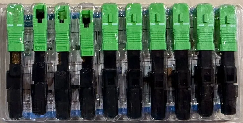 [CBL-OCF9SC-SA] Conector rápido de fibra 09/125 SC/APC Simplex. Cablix