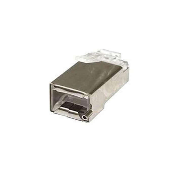 [UBT-TC-CON] Conector Terminal RJ45 CAT5e STP Blindado Touch | Terminación sin Herramientas · Para Equipos Ubiquiti Pasivos