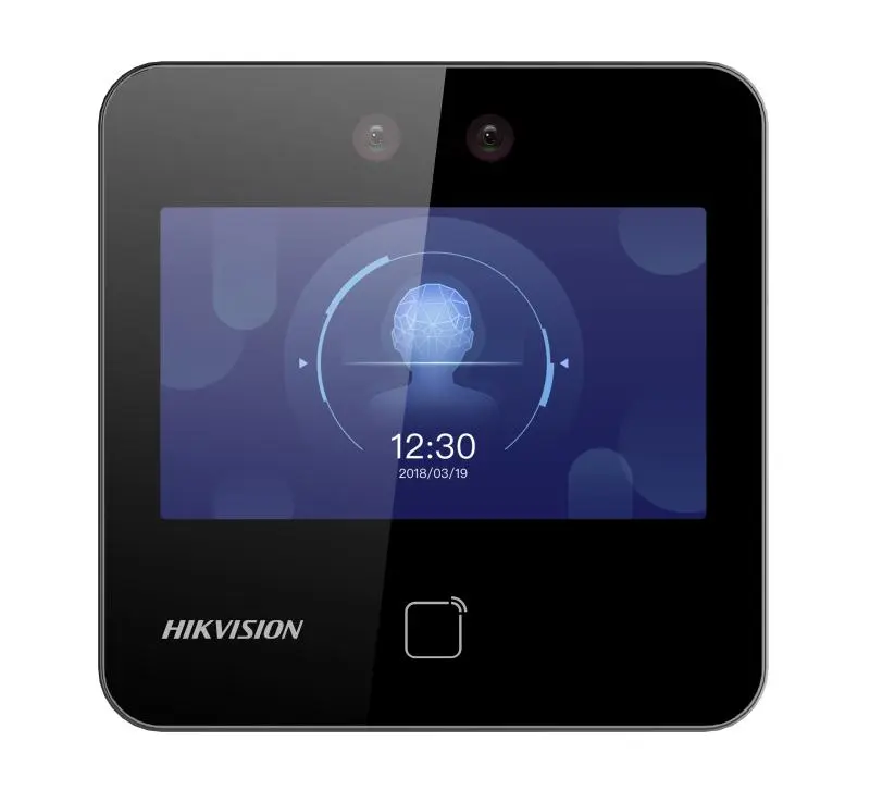 [HIK-DS-K1T343MWX] Control de acceso Min Moe WiFi, Touch de Reconocimiento Facial Ultra Rápido para ASISTENCIA y Control de ACCESO, 1500 Rostros y 3,000 tarjetas, Lee códigos QR, Videoportero, Detección de Cubrebocas, SIP Estándar, HIK-IA