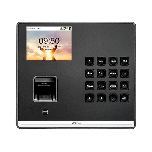 [ZKT-SENSEFPM2] Terminal de Control de Acceso y Asistencia ZKTeco SenseFP M2 — Huella, Tarjeta y Teclado Físico con Protocolo BEST para Gestión de Personal en PyMEs