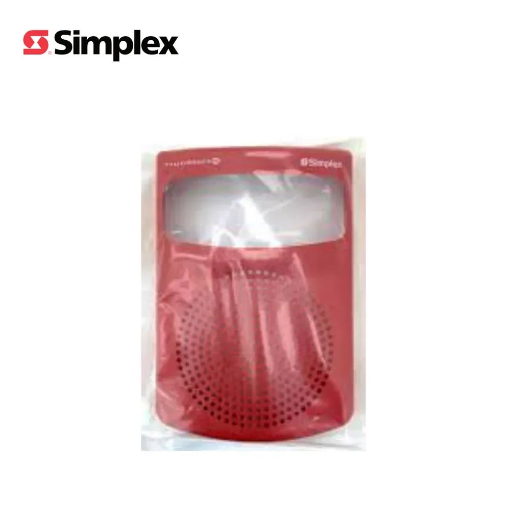 [SPL-49SVC-WRFIRE-O] Cubierta, para exterior, roja, "FIRE"
