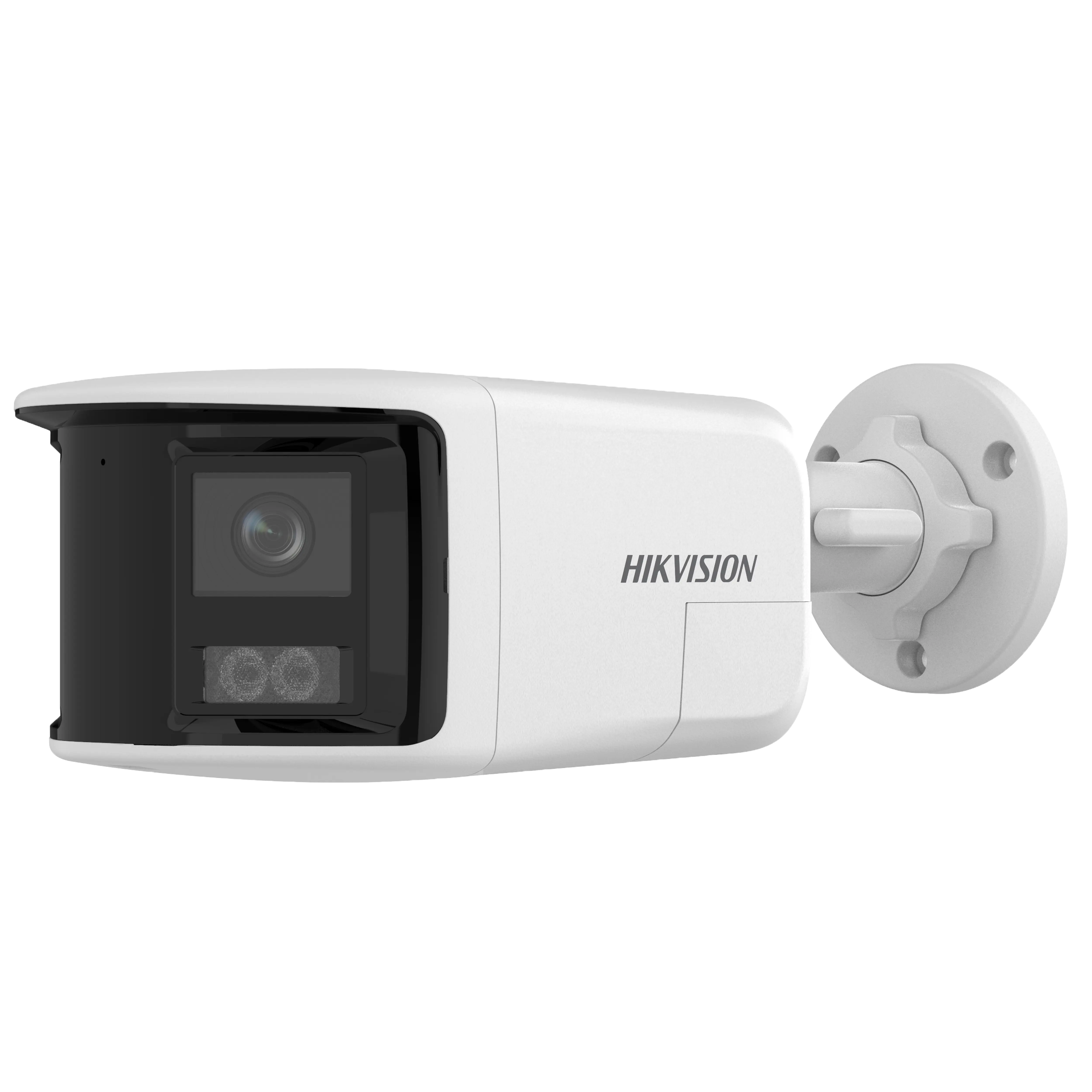 [HIK-DS-2CD1T63G2P-LIUFSL] Cámara Bala IP Dual 6 MP Gran Angular 180° con Luz y Alarma Inteligente – IP67