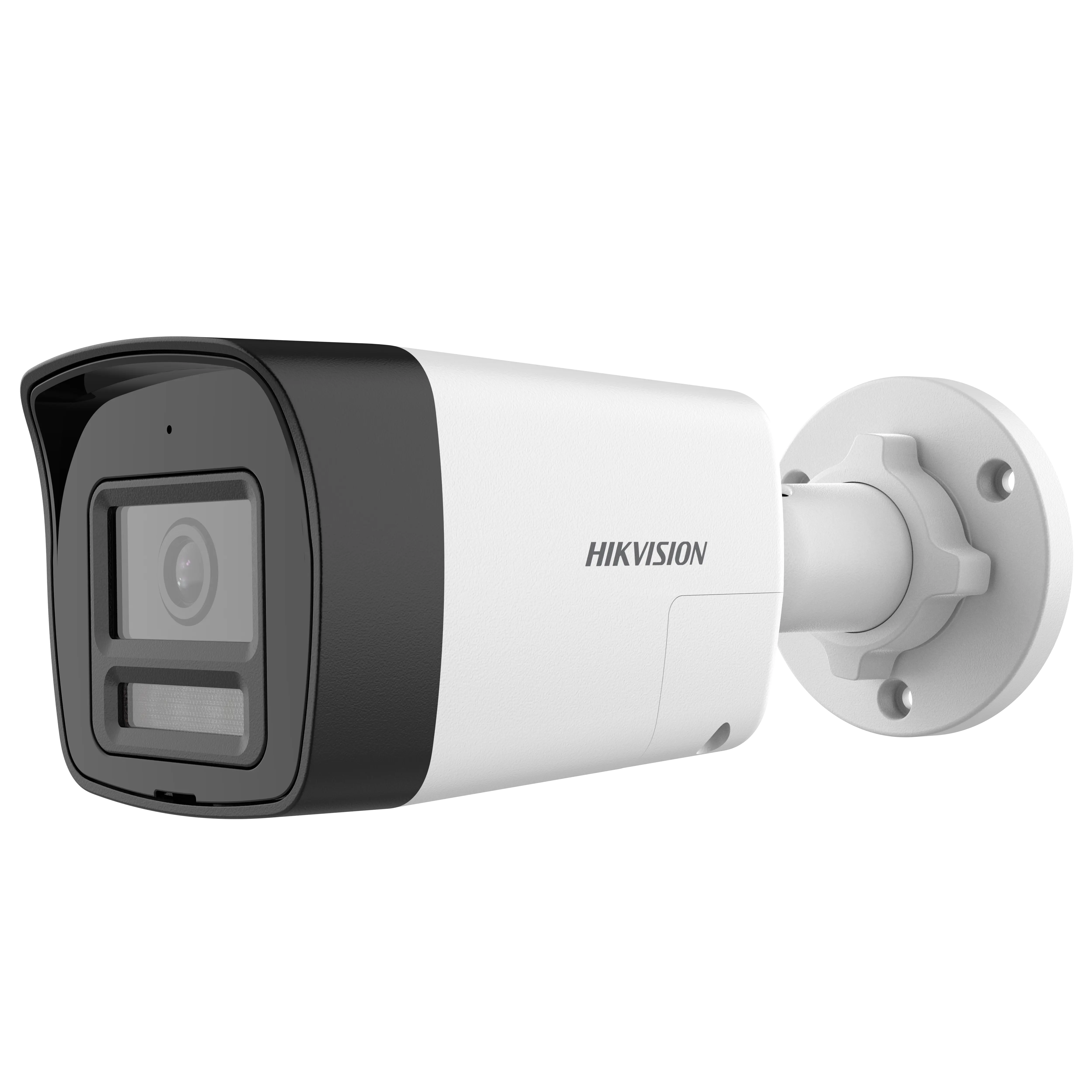 [HIK-DS-2CE16D0T-LPXTS(2.8mm)] Cámara Bullet 2MP híbrida con audio bidireccional, sirena y luz/IR