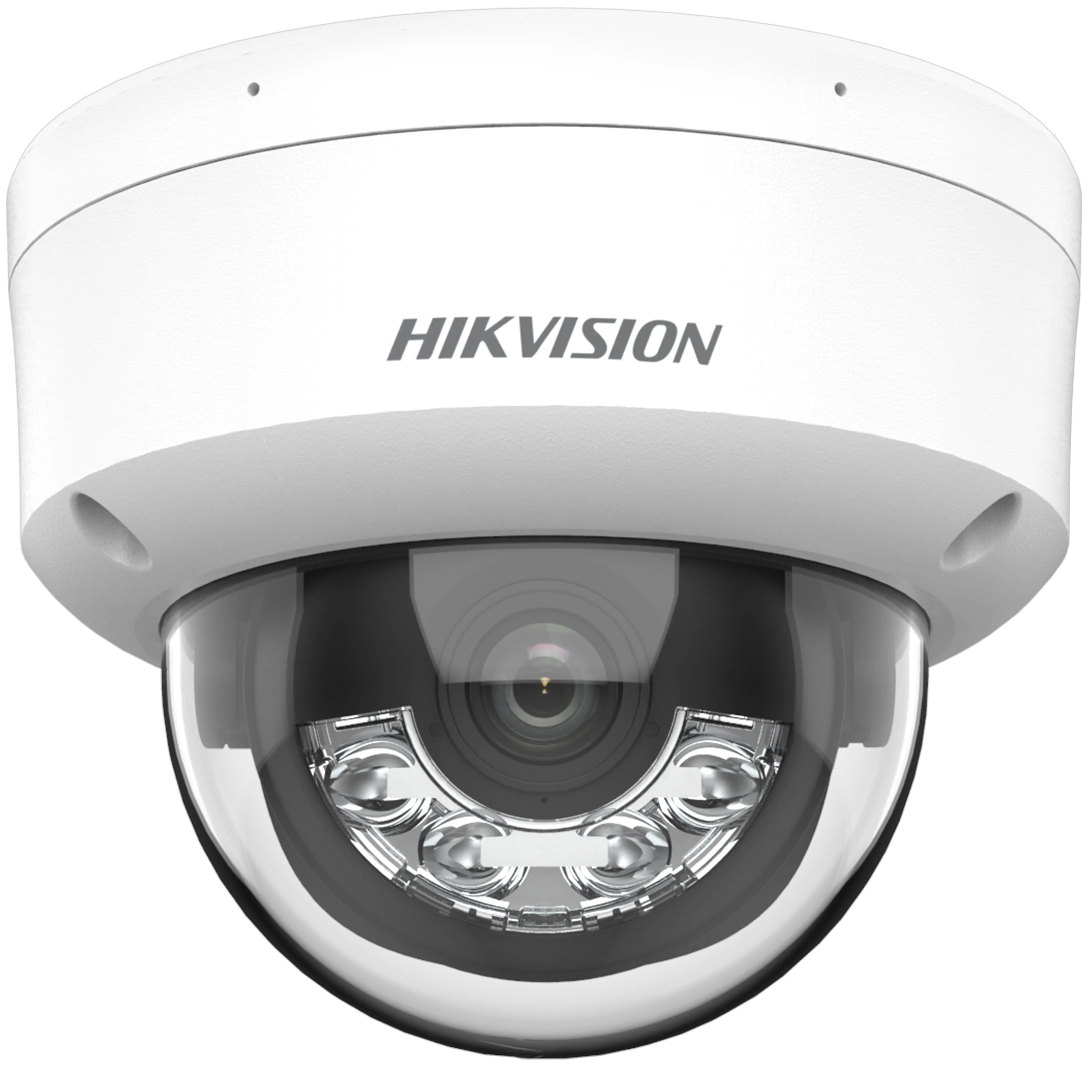 [HIK-DS-2CD1123G2-LIU(2.8mm)] Cámara Domo 2MP con luz híbrida y detección humana/vehicular