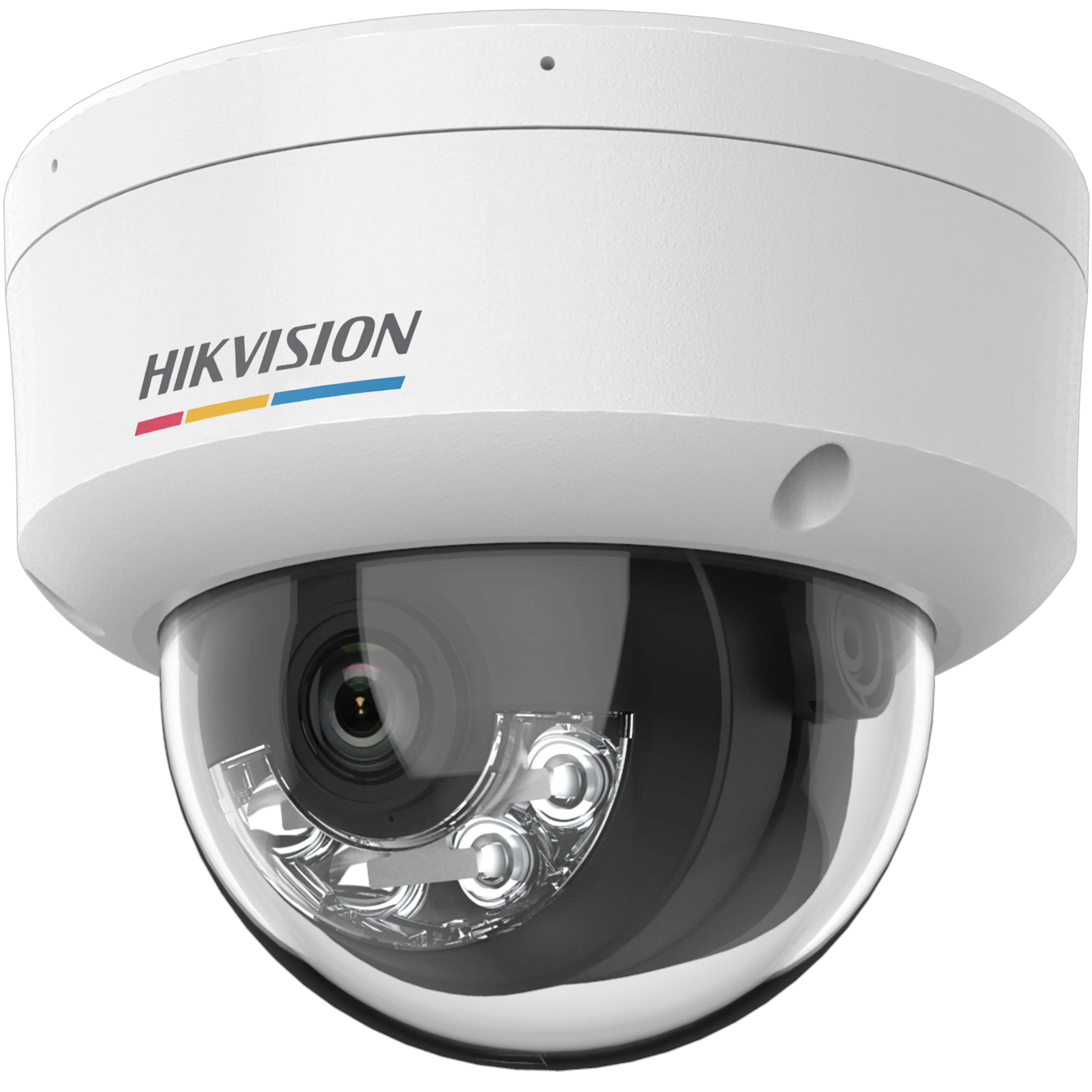 [HIK-DS-2CD1147G2H-LIU(2.8mm)] Cámara Domo 4MP ColorVu AcuSense con luz híbrida y micrófono