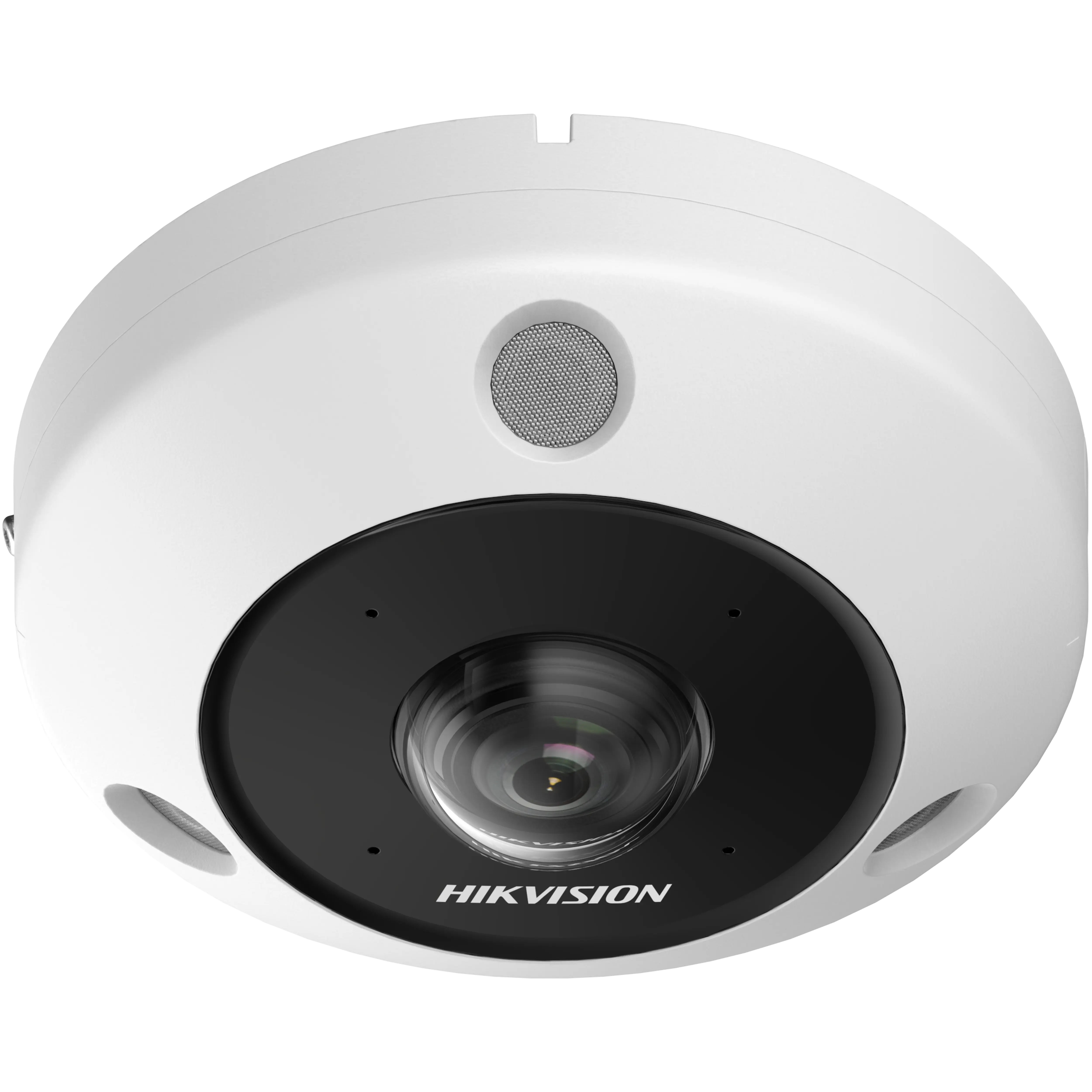 [HIK-DS-2CD63C5G1-IVS(1.29mm)] Cámara Fisheye 12MP DeepinView con mapa de calor y audio integrado