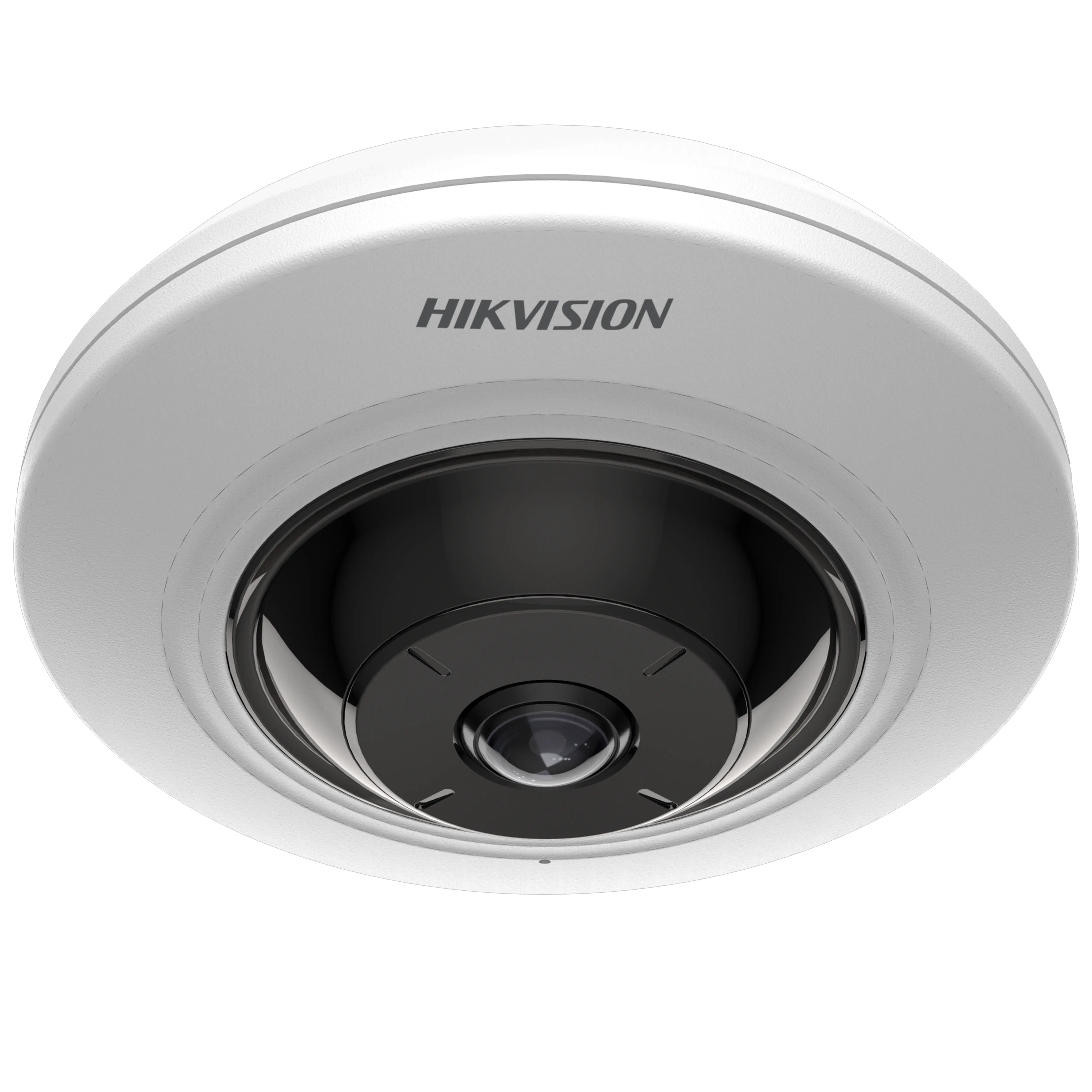 [HIK-DS-2CD2955G0-ISU(1.05mm)] Cámara Fisheye 5MP 180° con audio/alarma e IP67