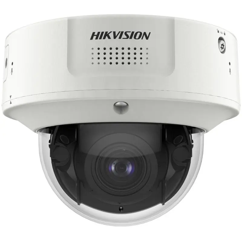 [HIK-IDS-2CD7146G0-H-IZS] Cámara IP, domo varifocal, DeepinView de 4MP, tecnología DarkFighter, H.265+, IP67, IK10, implementación de salida y entrada de audio