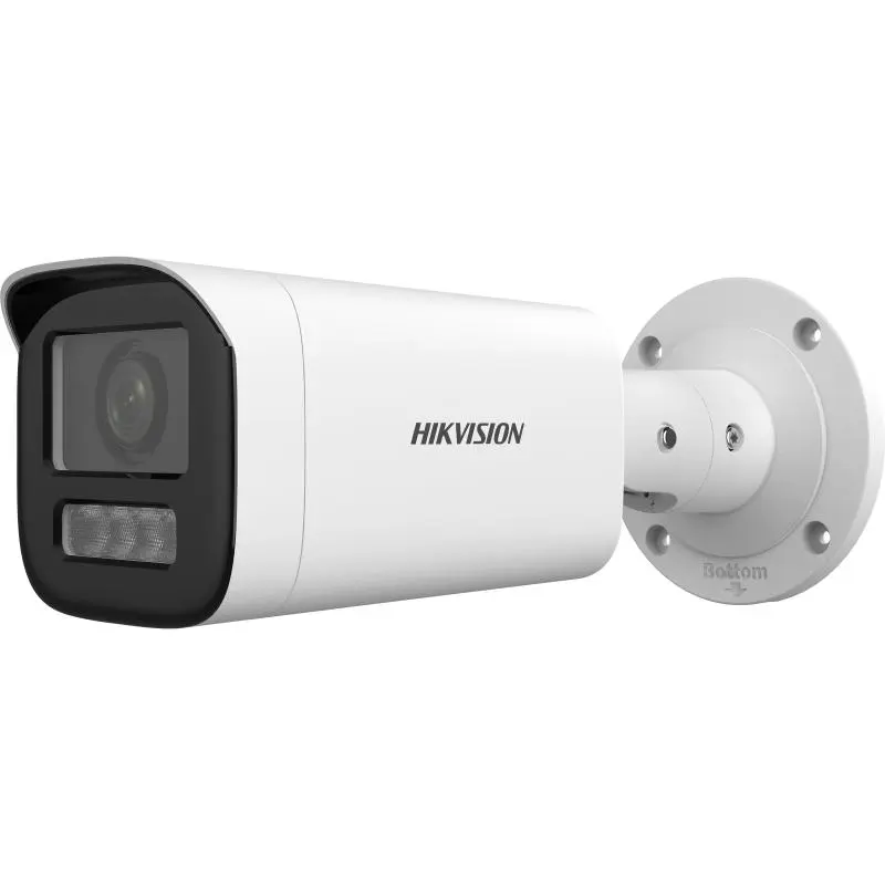 [HIK-DS-2CD1643G2-LIZU(2.8-12mm)] Cámara IP, tipo Bullet, 4 MP, IA, lente Varifocal de 2.8 a 12mm  ranura de memoria, hasta 256 gb de almacenamiento, IP67, compresión 256gb, EXIR 2.0 