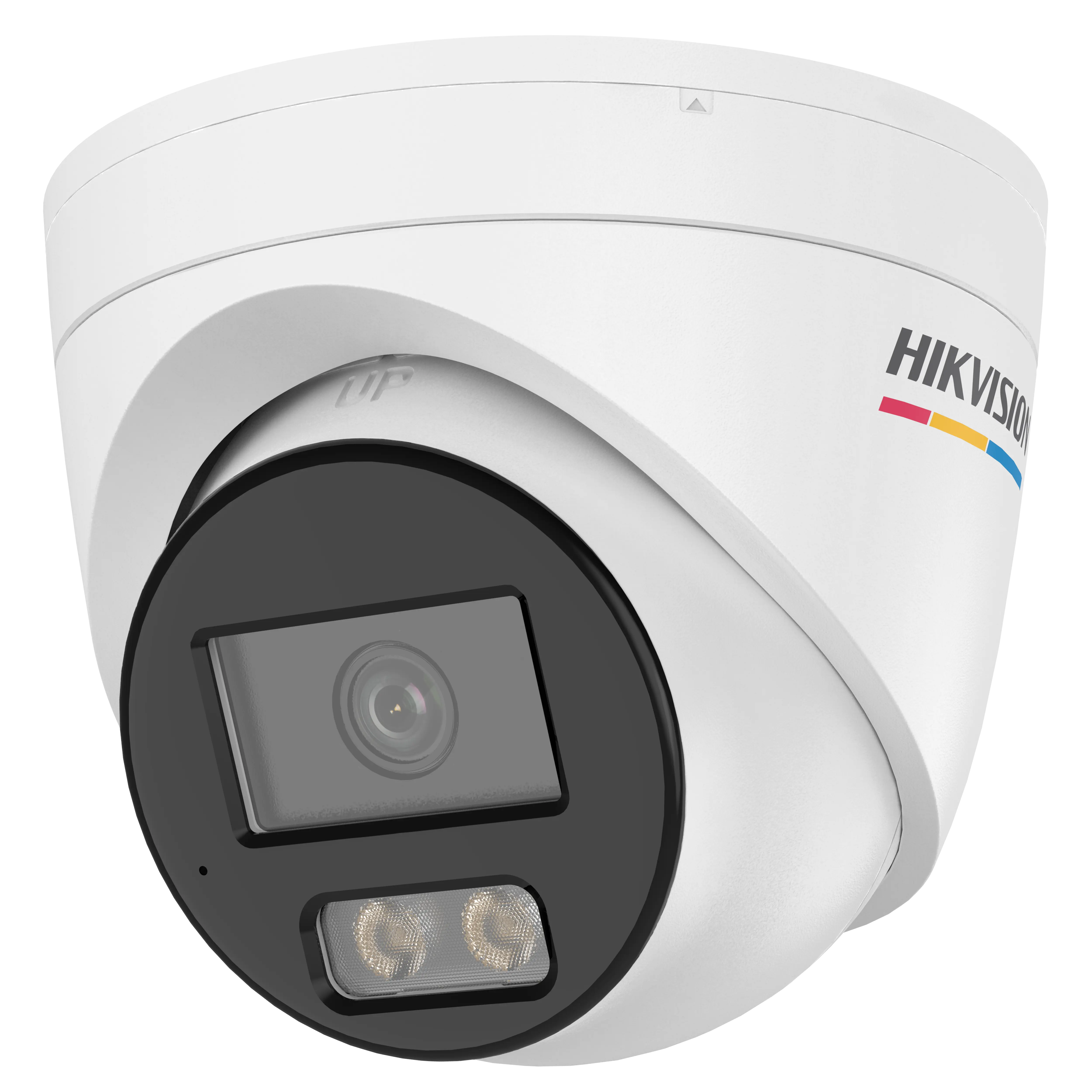 [HIK-DS-2CD1347G3-LIU] Cámara IP, turret, 4mp, ColorVu 3.0, HikAI-ISP, Luz híbrida inteligente, IP67, plástico y metálico