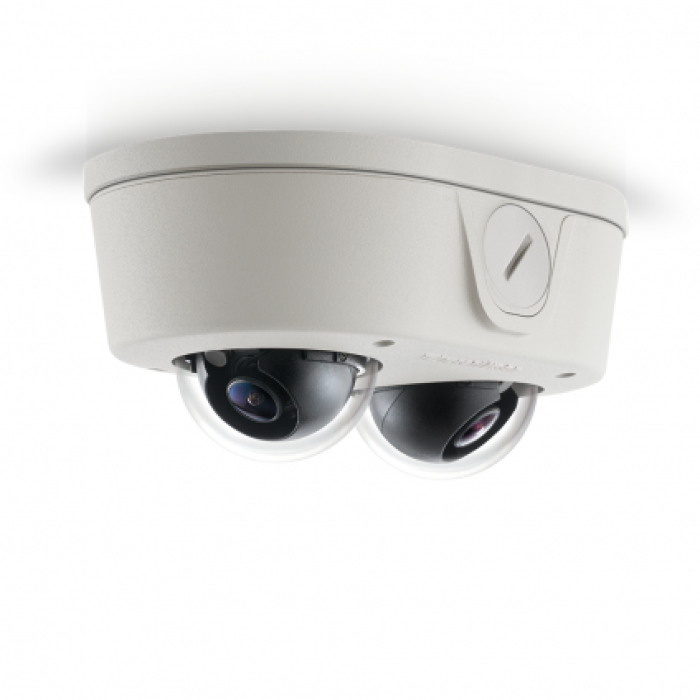 [ARC-AV6656DN-NL] Cámara MicroDome Duo 6MP multisensor día/noche con WDR e IP66