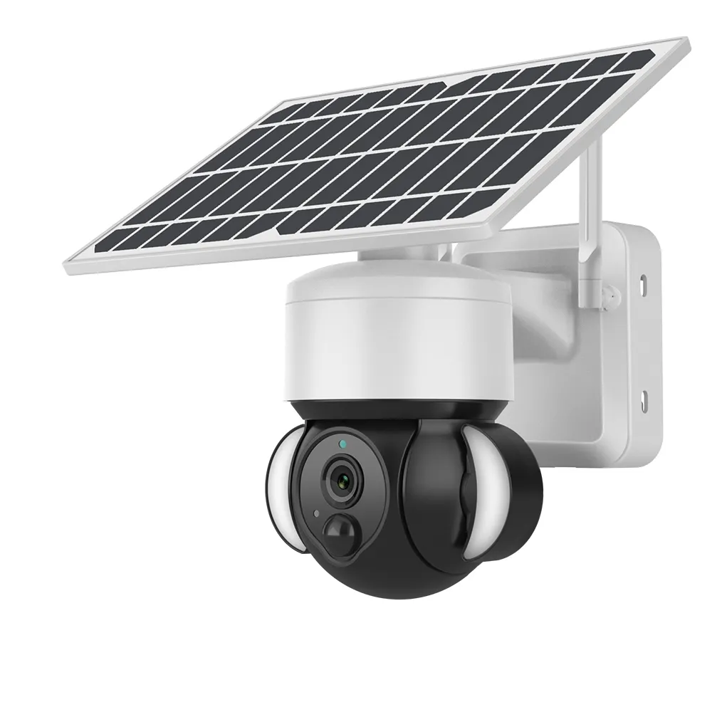 [IFL-SE-S518M-2M-TY] Cámara PTZ con Alexa Google Home Wifi con batería de carga solar. Iflux