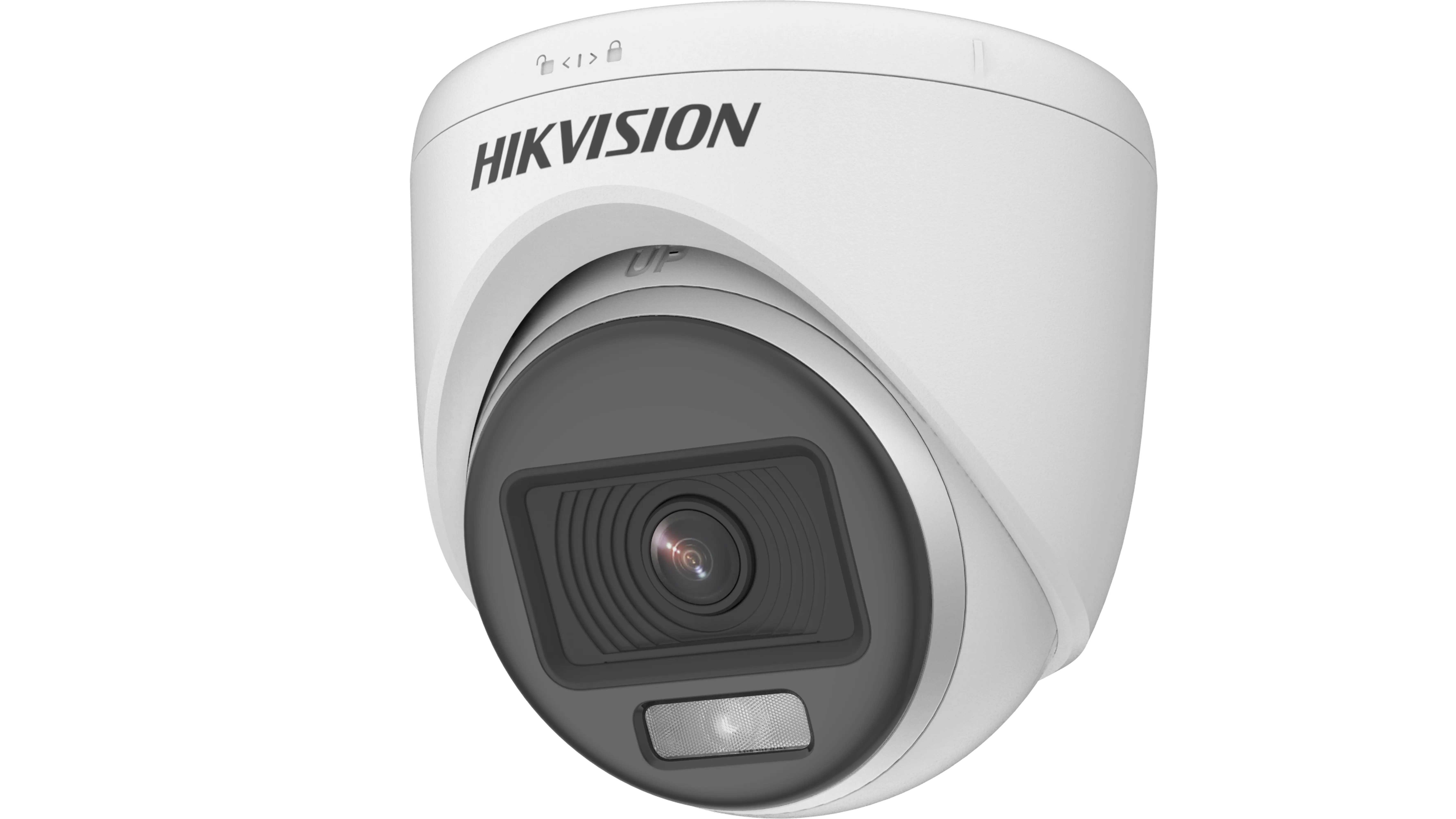 [HIK-DS-2CE70DF0T-PF(2.8mm)] Cámara Turret 2MP ColorVu 2.8 mm con IR 20 m y WDR 130 dB