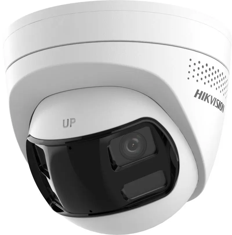 [HIK-DS2CD1363G2P-LIUFSRB] Cámara Turret IP Panorámica 180° 6 MP AcuSense Lite con Audio y Alarma – IP67