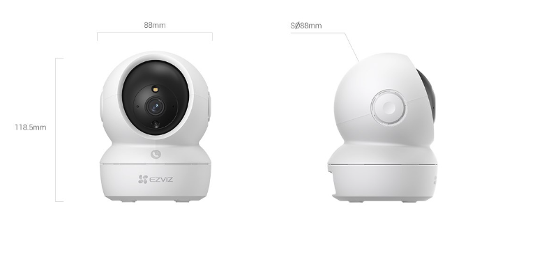 [EVI-CS-H6C-R105-1L2WF] Cámara Wi-Fi 1080p con giro 360° y detección inteligente de humanos