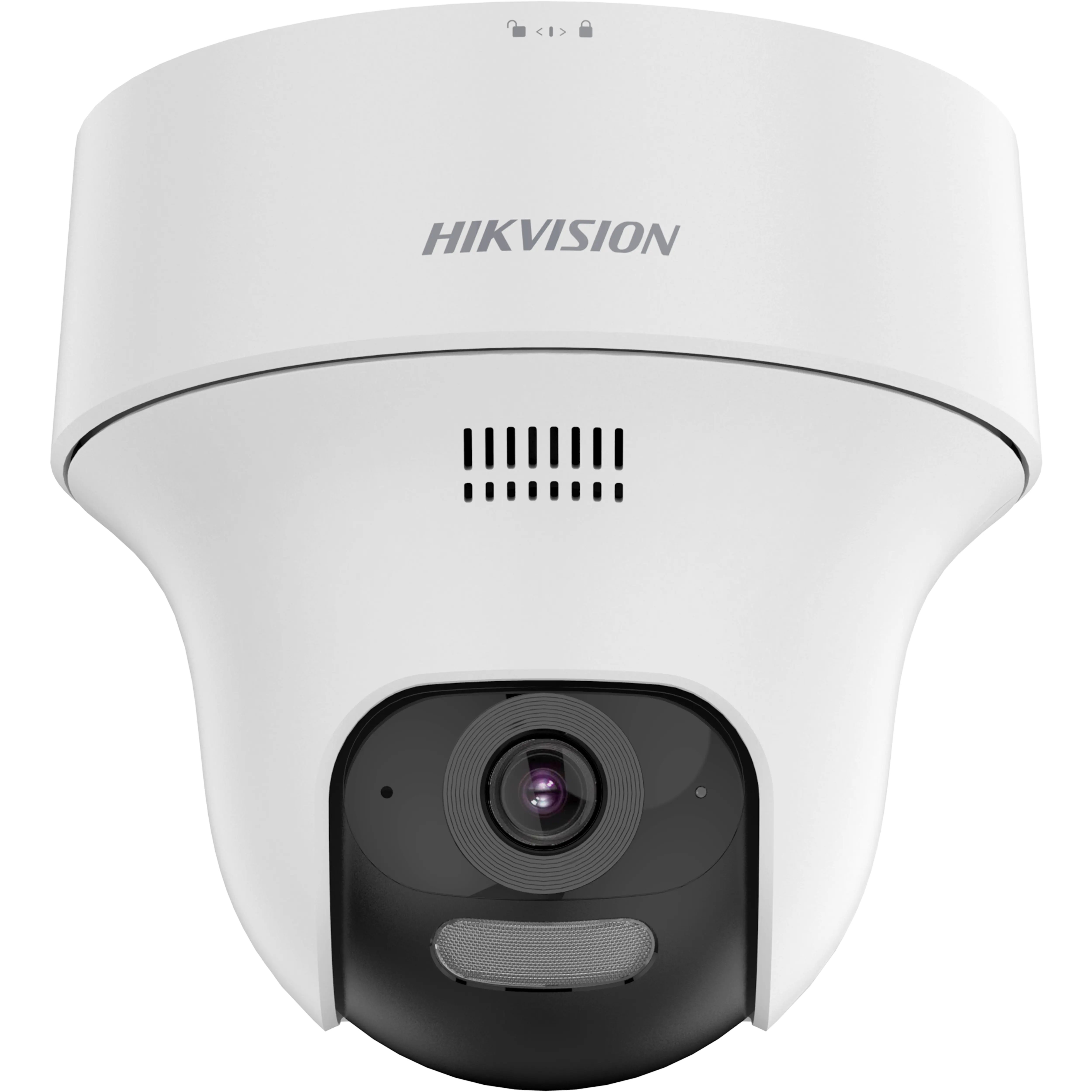[HIK-DS-2CV1F23G2-LIDWF(2.8mm)] Cámara Wi-Fi PT 2MP para interior con luz blanca, IR 20 m y audio bidireccional