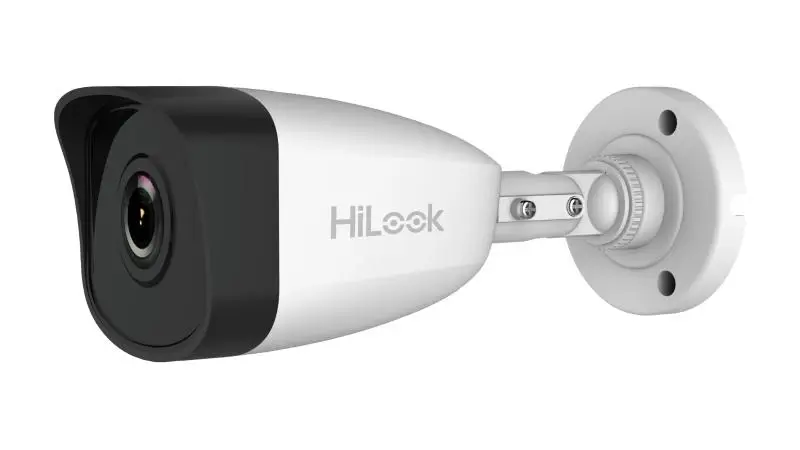 [HIL-IPCB140H-28] Cámara tipo bullet IP Serie HiLook, 4 Megapixel, 30 mts IR, exterior IP67, PoE, dWDR, lente 2.8 mm. Hilook.