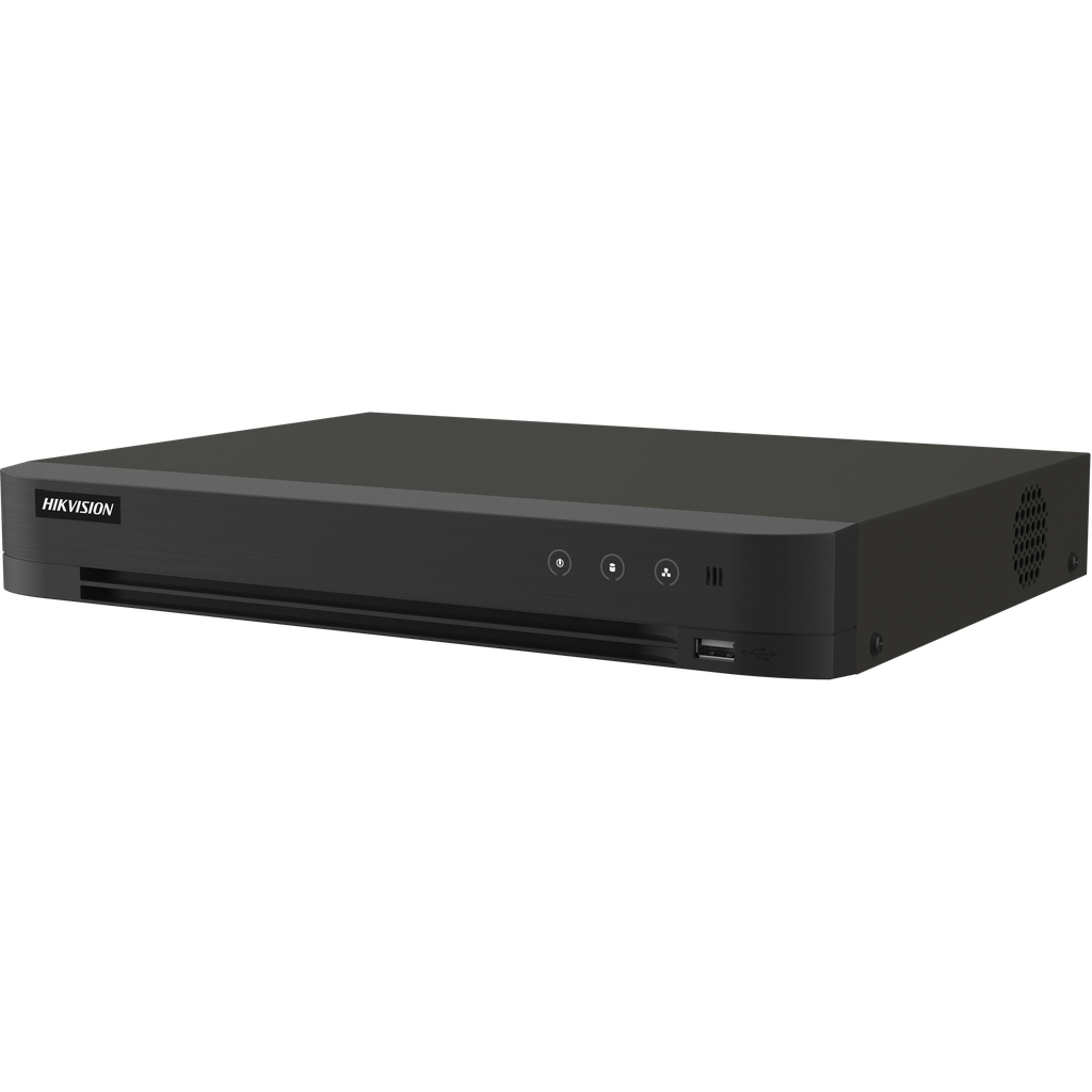 [HIK-IDS-7216HQHI-M1-XT] DVR 16 canales TurboHD + 8 IP con 3K Lite, AcuSense y audio por coaxitron