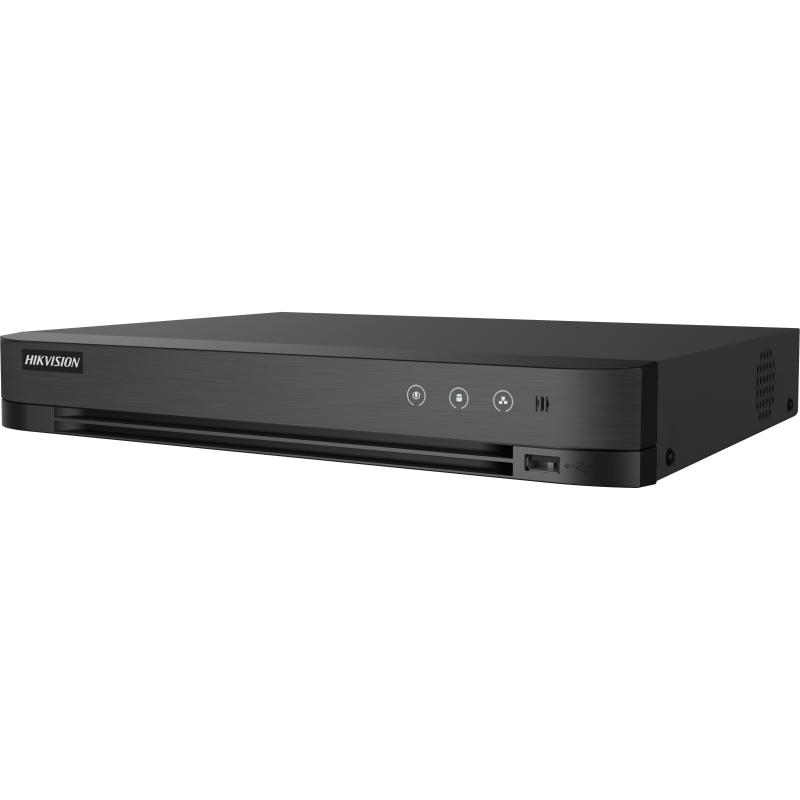 [HIK-IDS-7204HQHI-M1-XT] DVR 4 canales 1080p AcuSense con reconocimiento facial y audio bidireccional