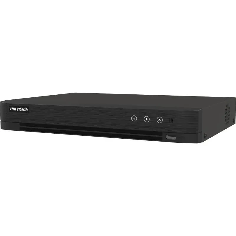 [HIK-IDS-7204HUHI-M1S-4A41AL] DVR 4CH TURBO 8MP 1BAHIA/10TB H.265+ ANALITICAS 30FPS HDMI/VGA METAL 2nd Gen AcuSense HIKVISION ENTRADA Y SALIDA DE AUDIO, iDS-7204HUHI-M1/S(STD)(C)/4A+4/1ALM. Hikvision