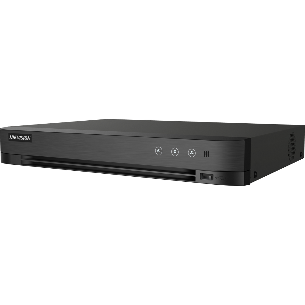 [HIK-IDS-7208HQHI-M1-XT] DVR 8 canales 1080p AcuSense con reconocimiento facial y audio bidireccional