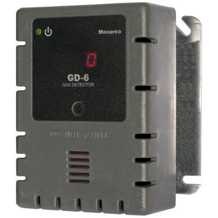 [MCC-GD6] Detector, Controlador y Transductor de Gases Combustibles para Panel de Detección de Incendio. 70-0716-0802-3. Macurco