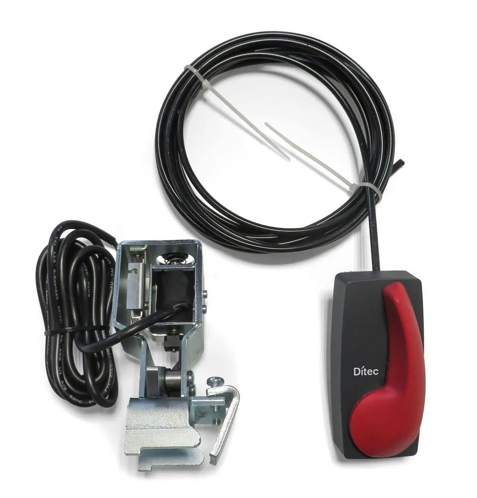 [ENT-DAS801LOK] Dispositivo de cierre con soportes y apertura manual. PGDAS801LOK.